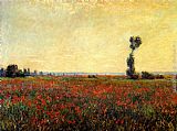 Claude Monet Poppy Landscape